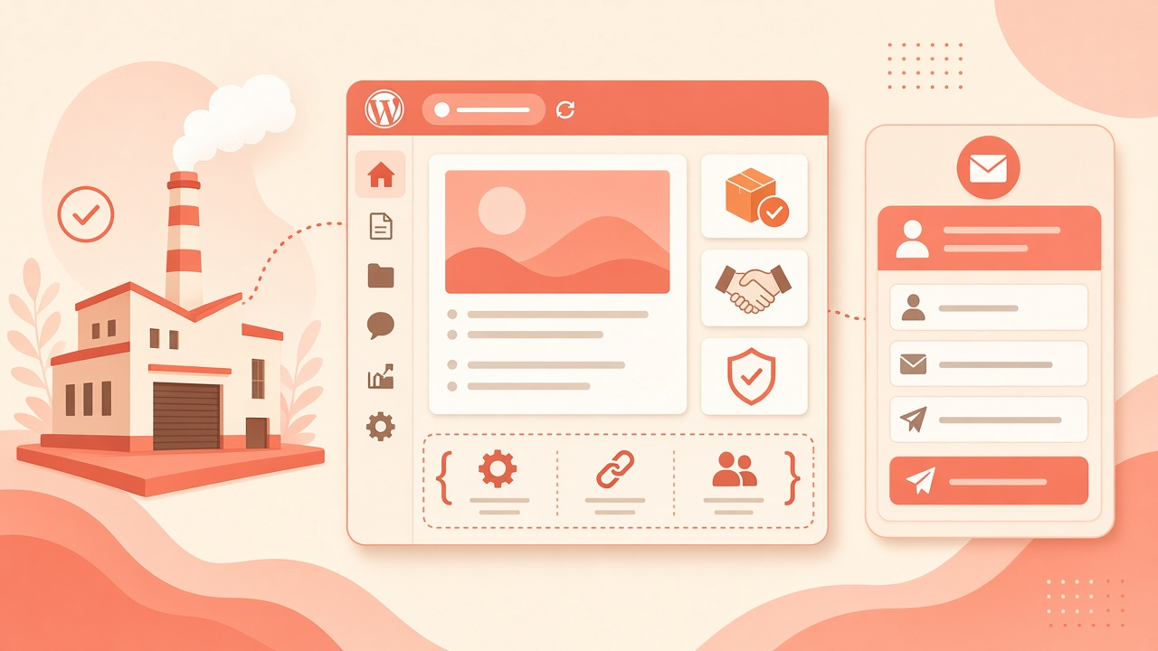 B2B WordPress URL Schema 询盘