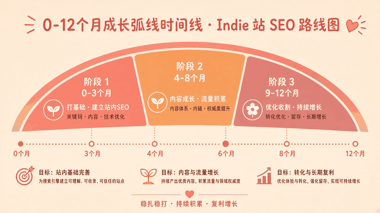 外贸独立站SEO怎么做：0-12个月可执行路线图