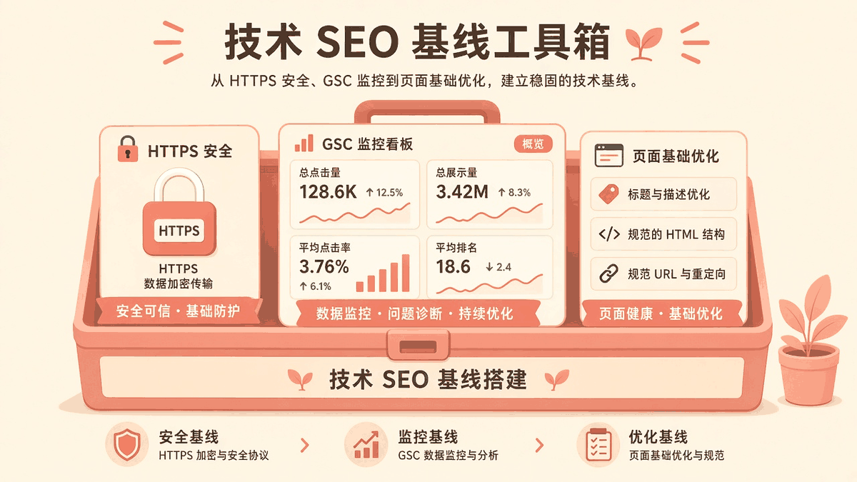 外贸独立站SEO 0到12个月时间轴总览