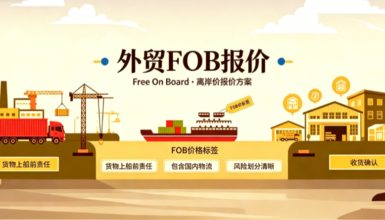 什么是FOB？FOB报价方式详解：FOB深圳、FOB宁波案例教你算清离岸价